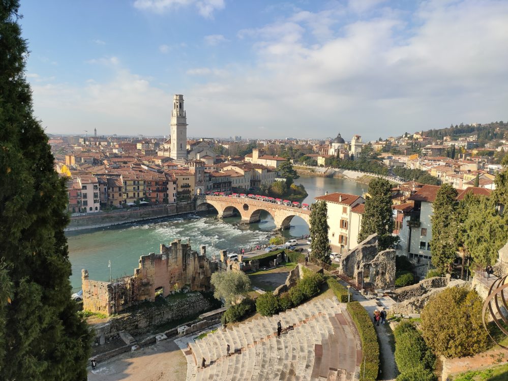 Panoramaansicht von Verona